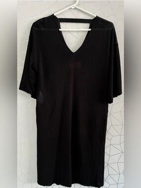 Maison Martin Margiela four stitch luxurious sheer mesh dress SZ 40 M/L